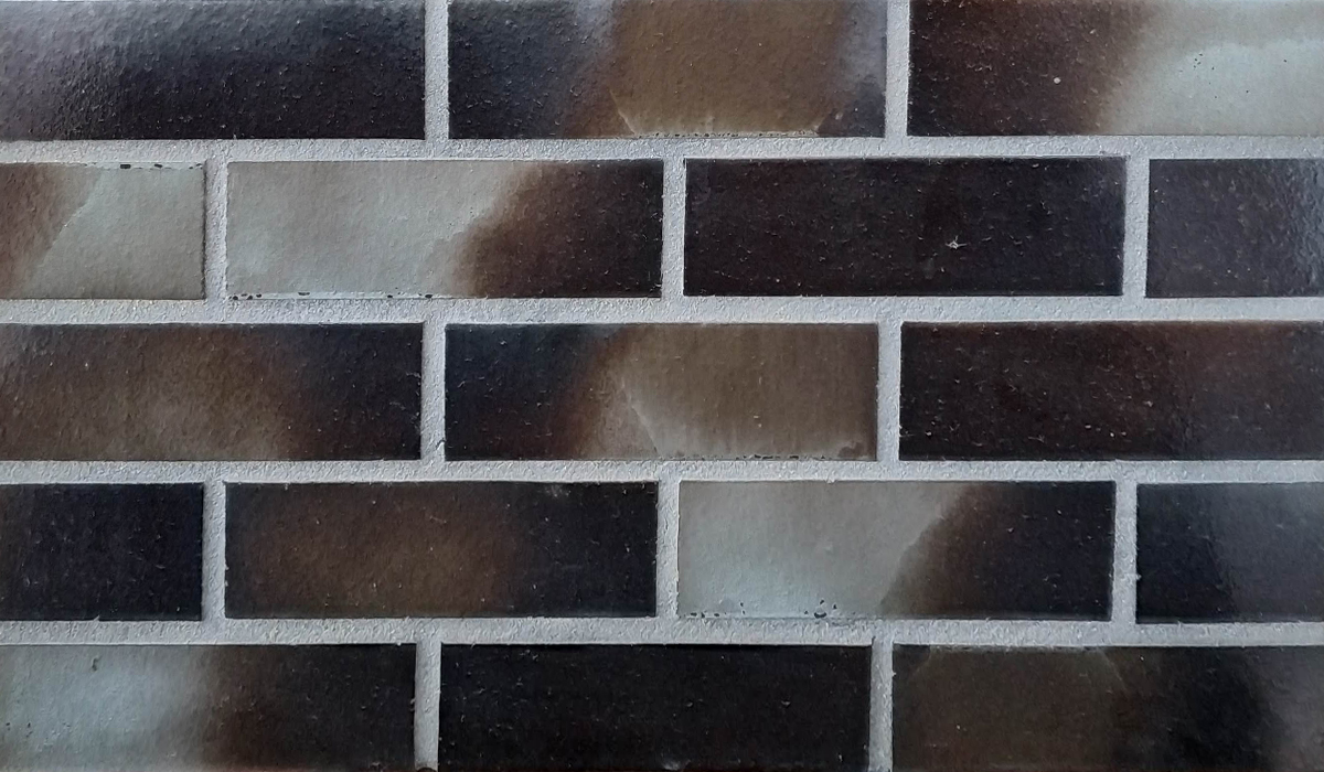 PRO-20-10 Клинкерная фасадная плитка под кирпич ral 8019 240x71x10 мм