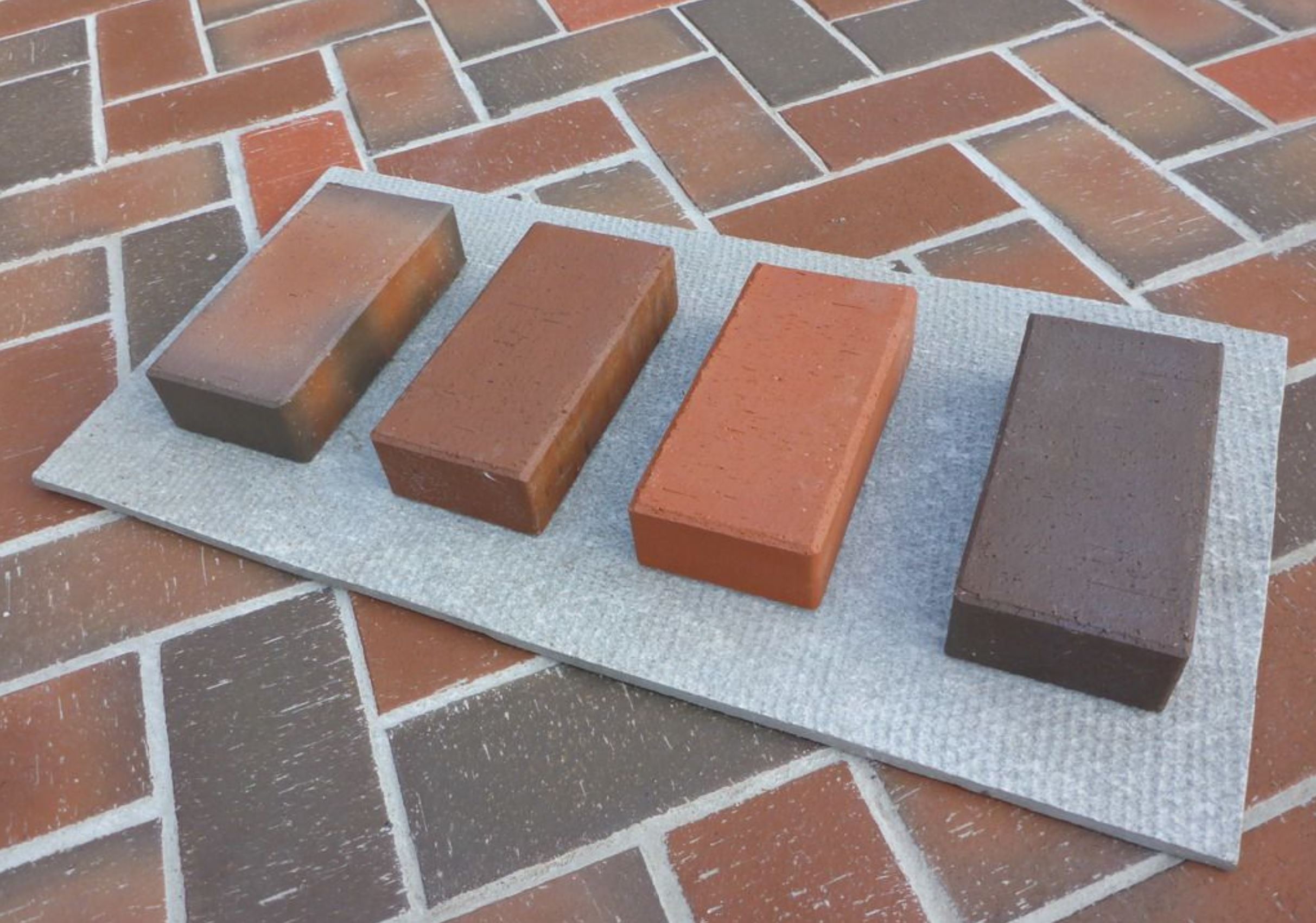 Тротуарная плитка / брусчатка Клинкерная ЛСР MIX-1 200*100*50 мм
