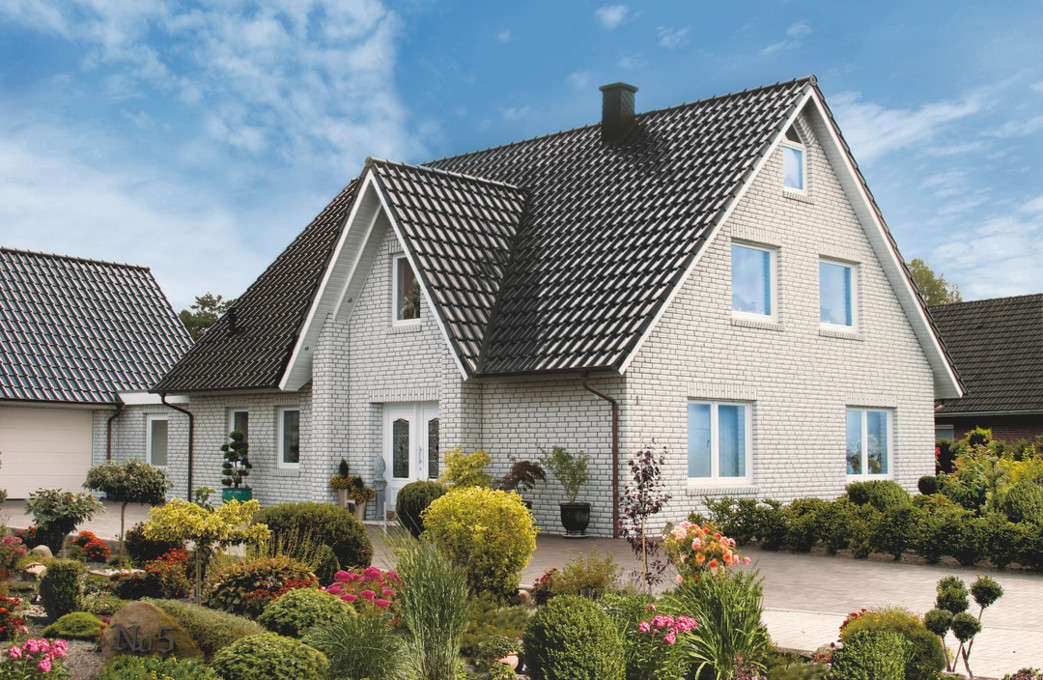 Керамическая черепица рядовая Roben Piemont Tobago черно-коричневый глазурь