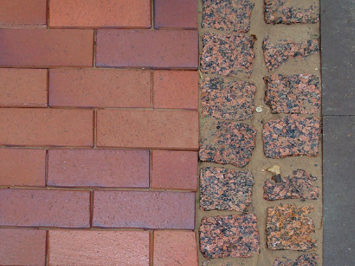 Тротуарная плитка / брусчатка Клинкерная ABC Altfarben-bunt-geflammt (Алтфарбен-бунт-гефламмт), 240*118*52 мм