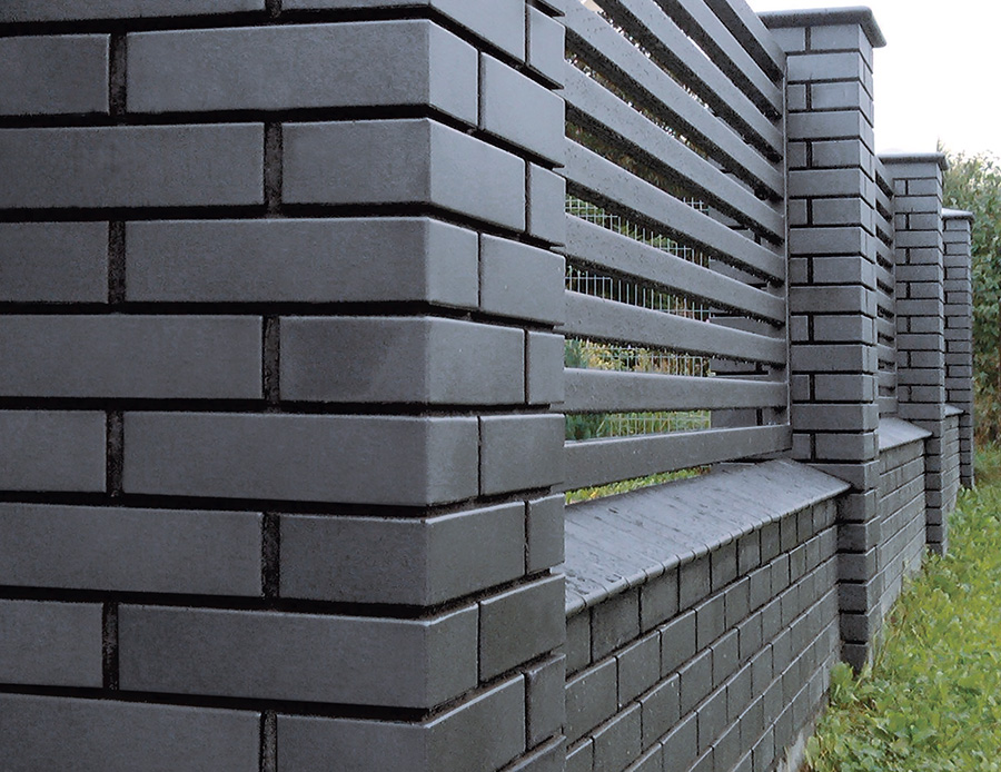 Lode SATURN гладкий, 250*85*65 мм, Печной Полнотелый Кирпич керамический темно-серый