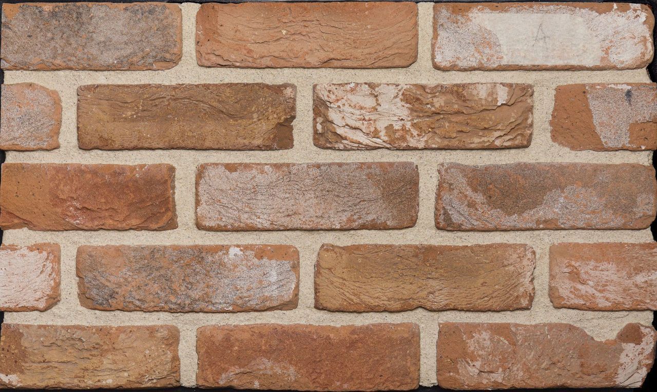 Галтованный итальянский кирпич ручной формовки Antic Line Virginia 215*50*65 мм S.Anselmo