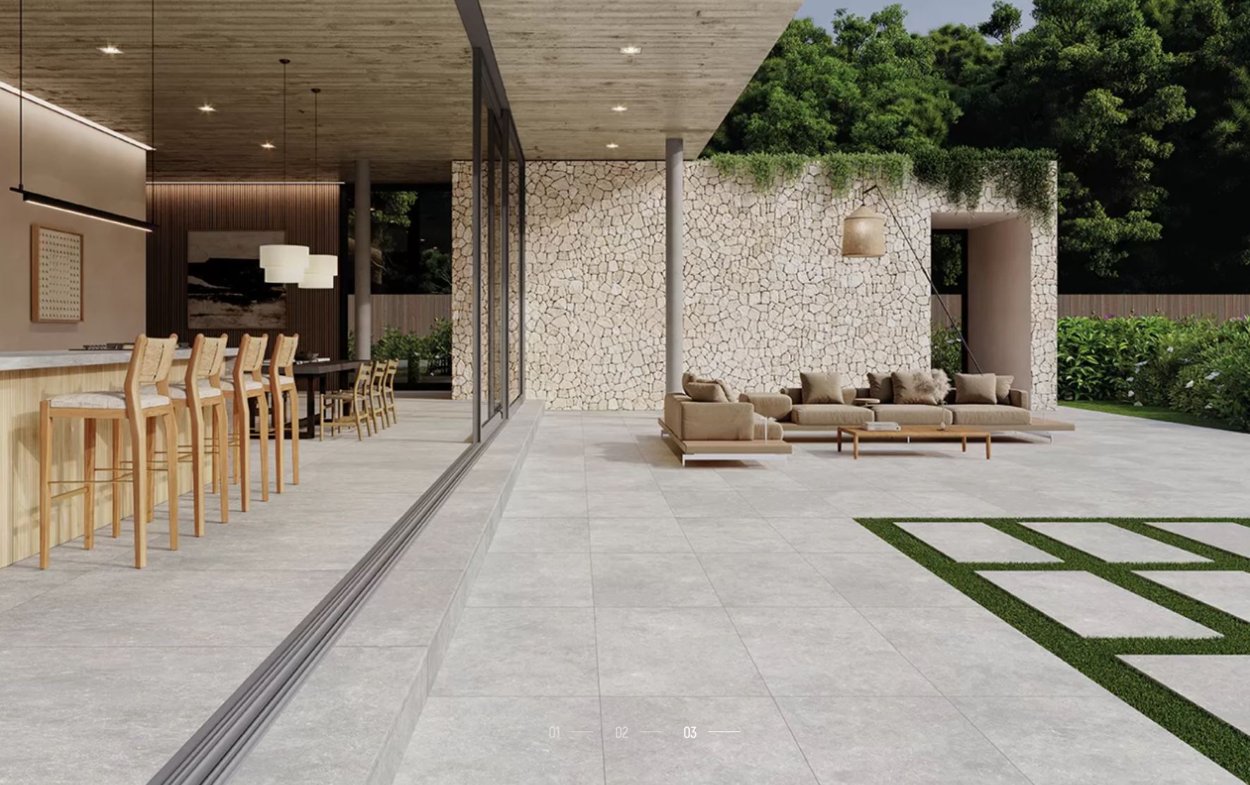 Ardenas CROMO Exagres 330*330*12 мм, клинкерная ступень флорентинер- с капиносом, противоскользящая