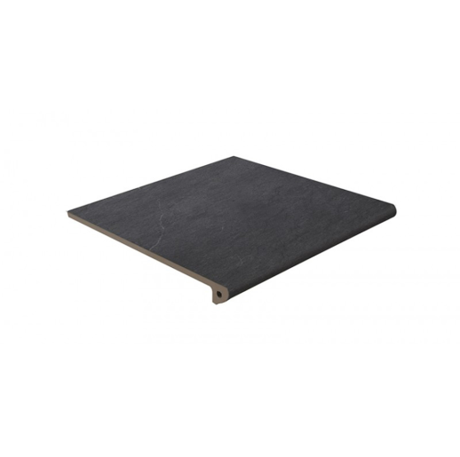 Mediterraneo GRAFITO Exagres 330*330*12 мм, клинкерная ступень флорентинер- с капиносом, противоскользящая