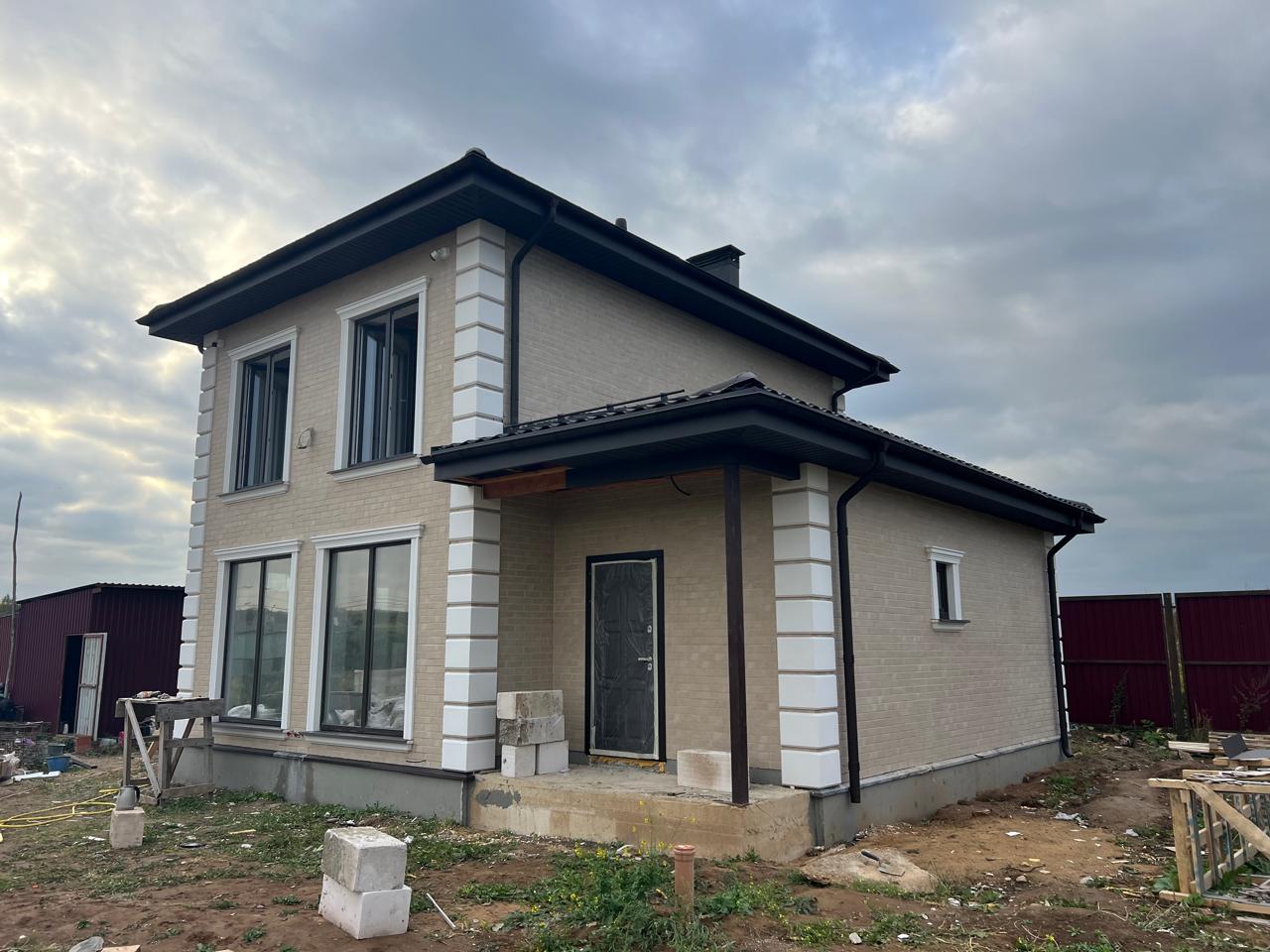 Mattone Sabbia Beige 245X66х7,4 мм Клинкерная фасадная плитка под кирпич облицовочная, бежевая