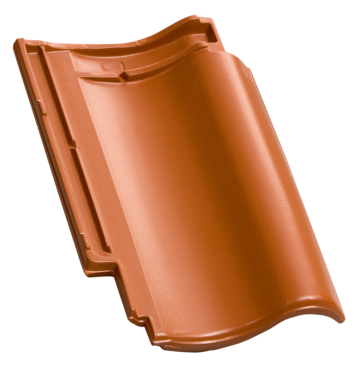 Керамическая черепица рядовая Roben Bornholm медный красно-коричневый ангоб