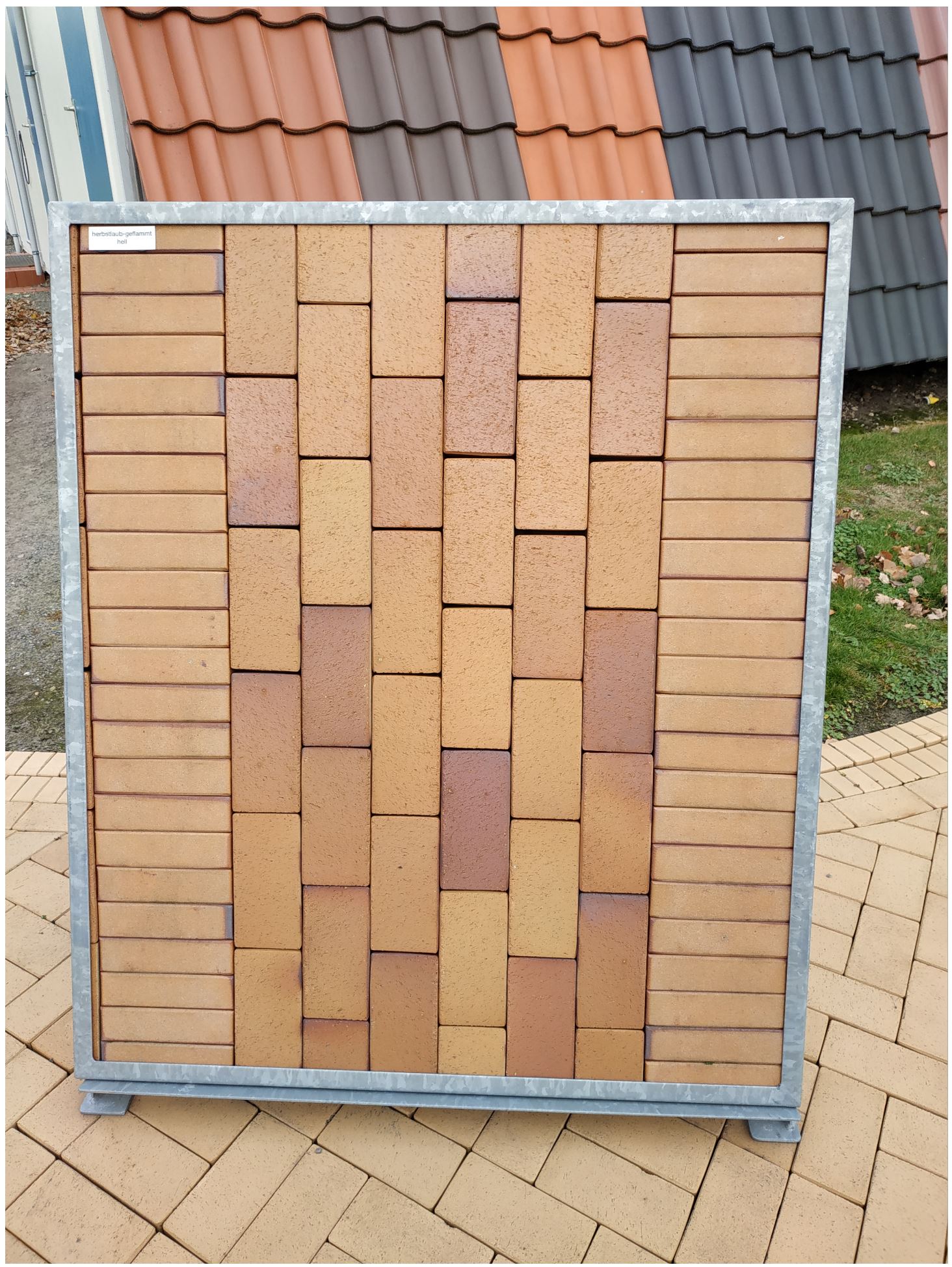 Тротуарная плитка клинкерная ABC Herbstlaub-geflammt hell (Хербстлауб-гефламмт хелл) 200*100*22.5 мм