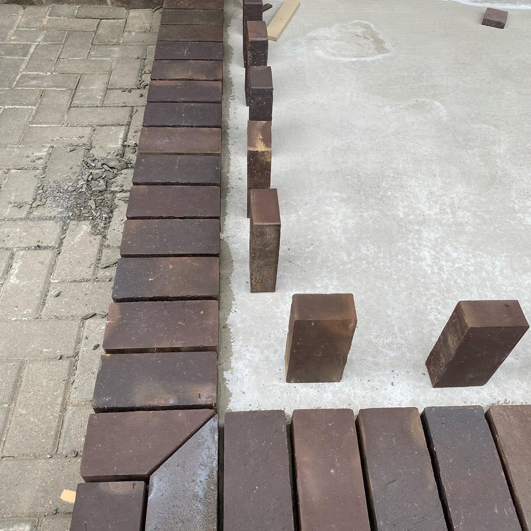 Тротуарная плитка / брусчатка Клинкерная коричневая LHL klinker TOBA 200*100*51 мм