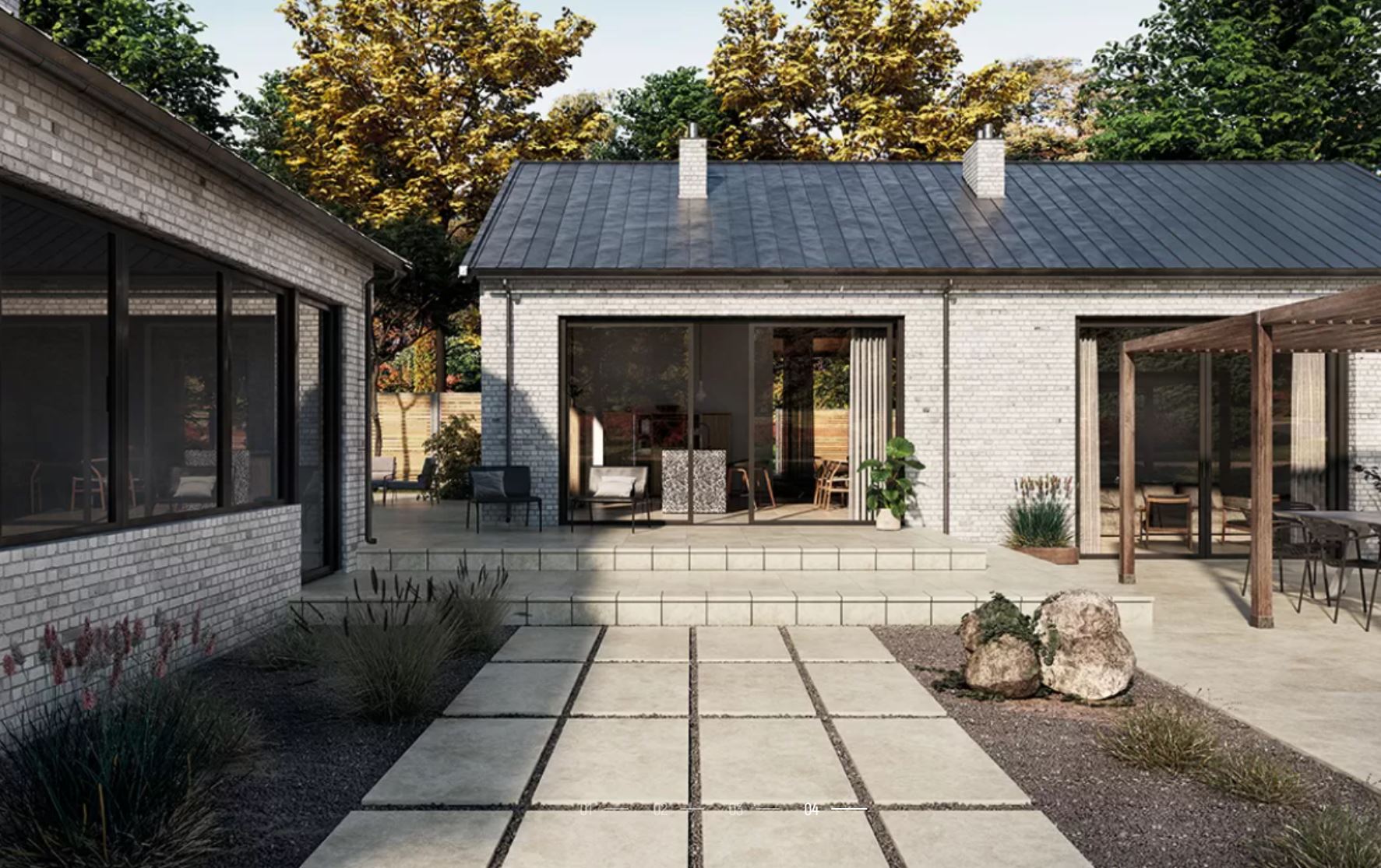 Ardenas MARFIL Exagres 330*330*12 мм, клинкерная ступень флорентинер- с капиносом, противоскользящая