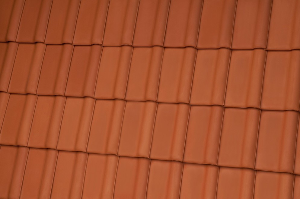 Керамическая черепица рядовая Roben Piemont натуральный красный