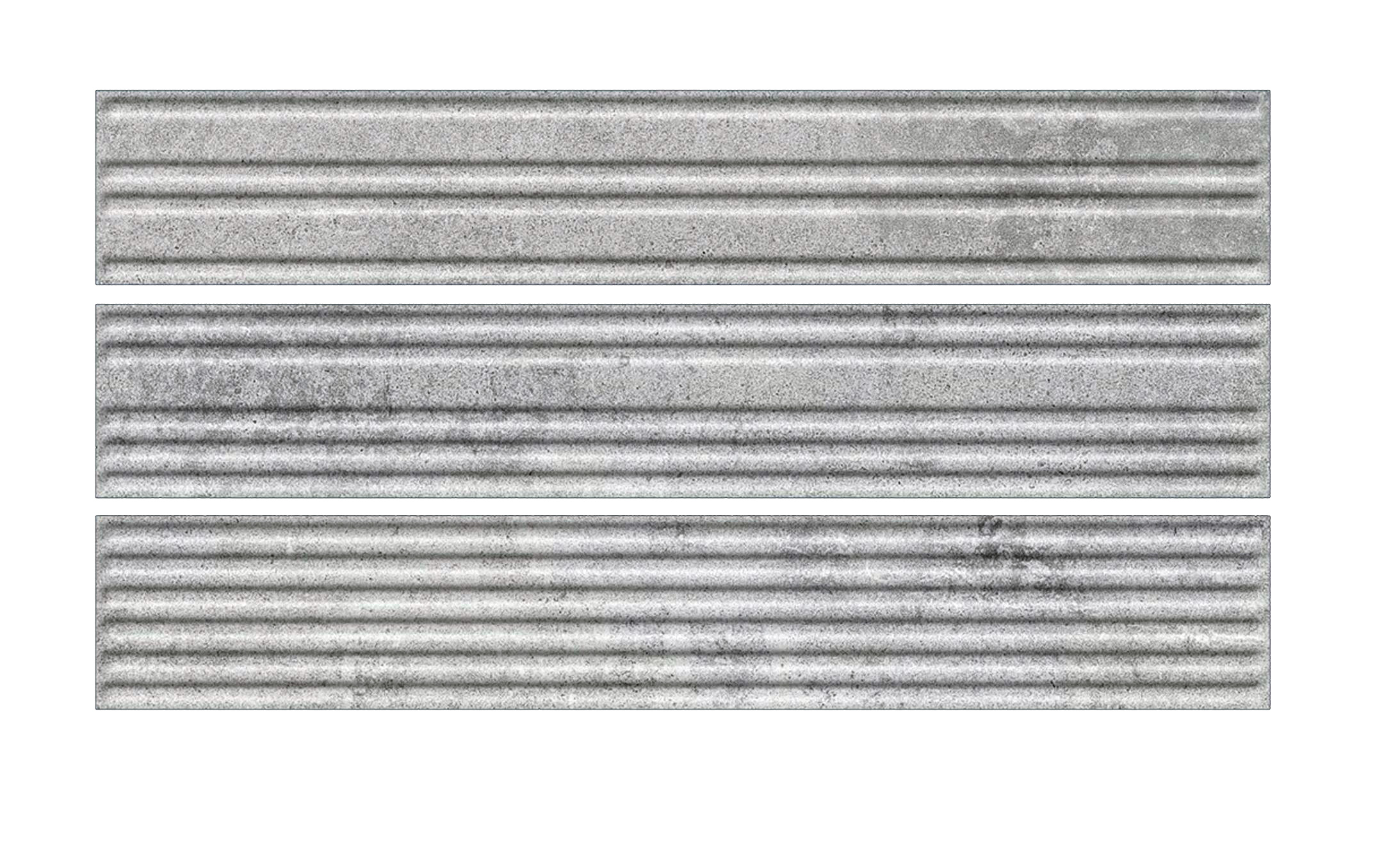 Carrizo Grey Dekor 400*66*11 мм клинкерная плитка ригельная - длинный формат