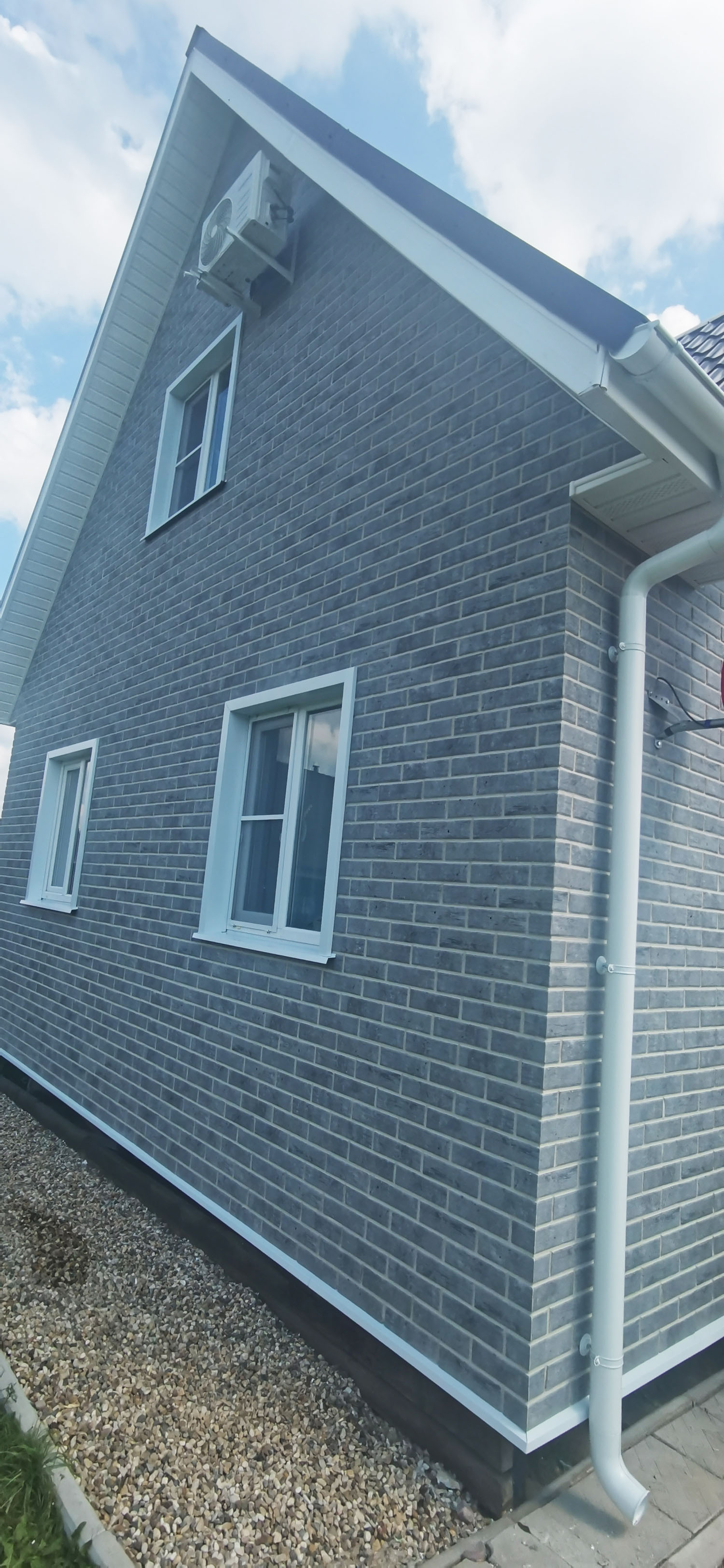 Cement Dark фасадная термопанель из пенополистирола ППС 50 мм с клинкерной плиткой