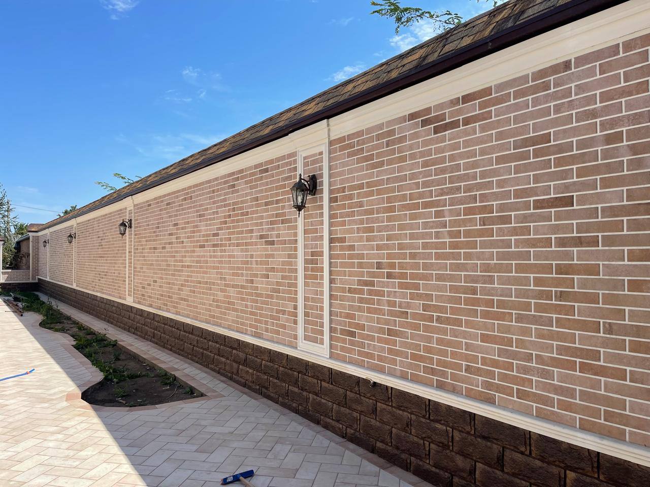 SCANDIANO OCHRA 245X66х7,4 мм Клинкерная фасадная плитка под кирпич облицовочная охровая