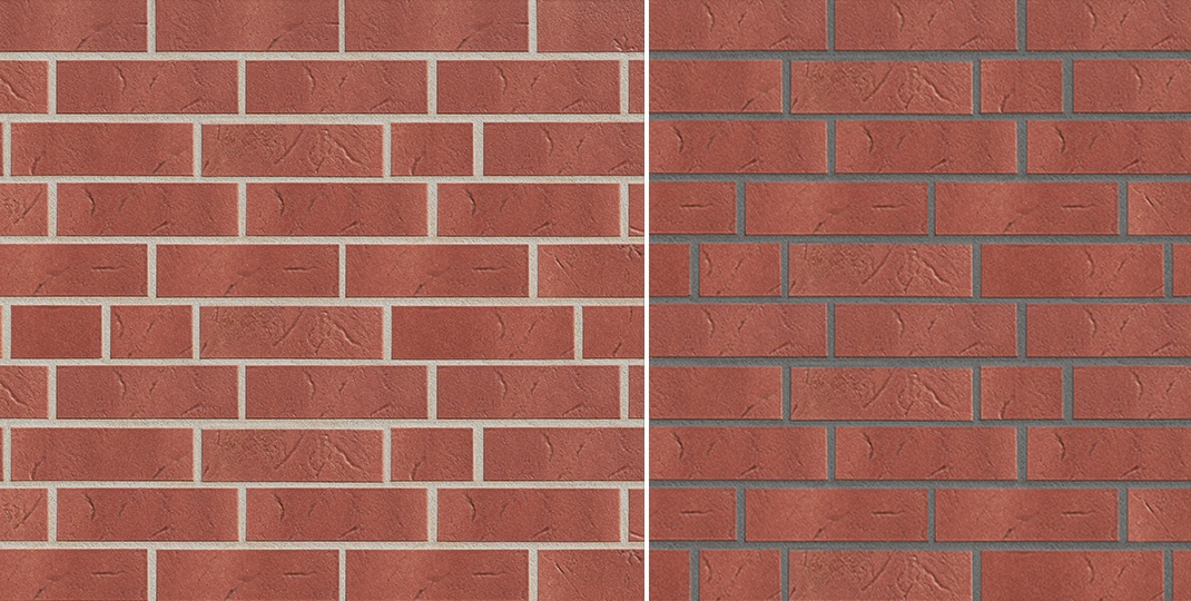 Фасадная Термопанель из пенополистирола ППС 60 мм с клинкерной плиткой Antik Weinrot 240*71*8 мм