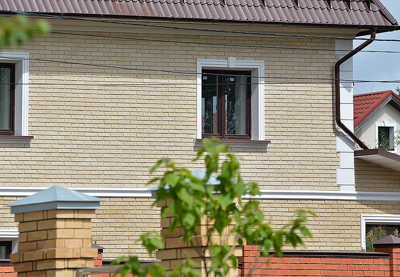 Фасадная облицовочная декоративная плитка травертин-2 11