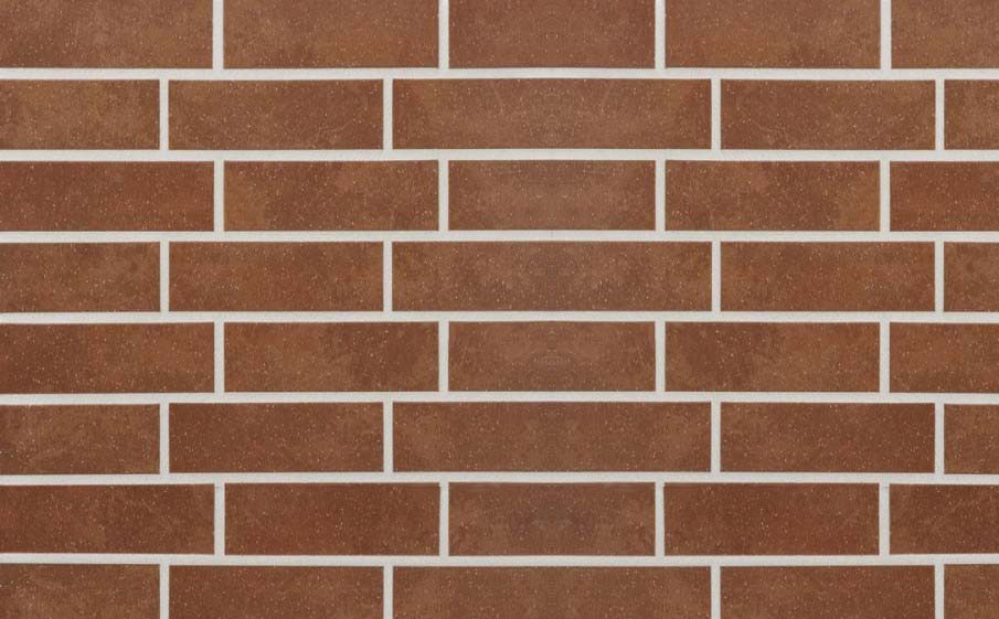 Клинкерная фасадная плитка облицовочная под кирпич Stroeher (Штроер) Keravette Shine 841 rosso гладкая NF10, 240*115*10 мм