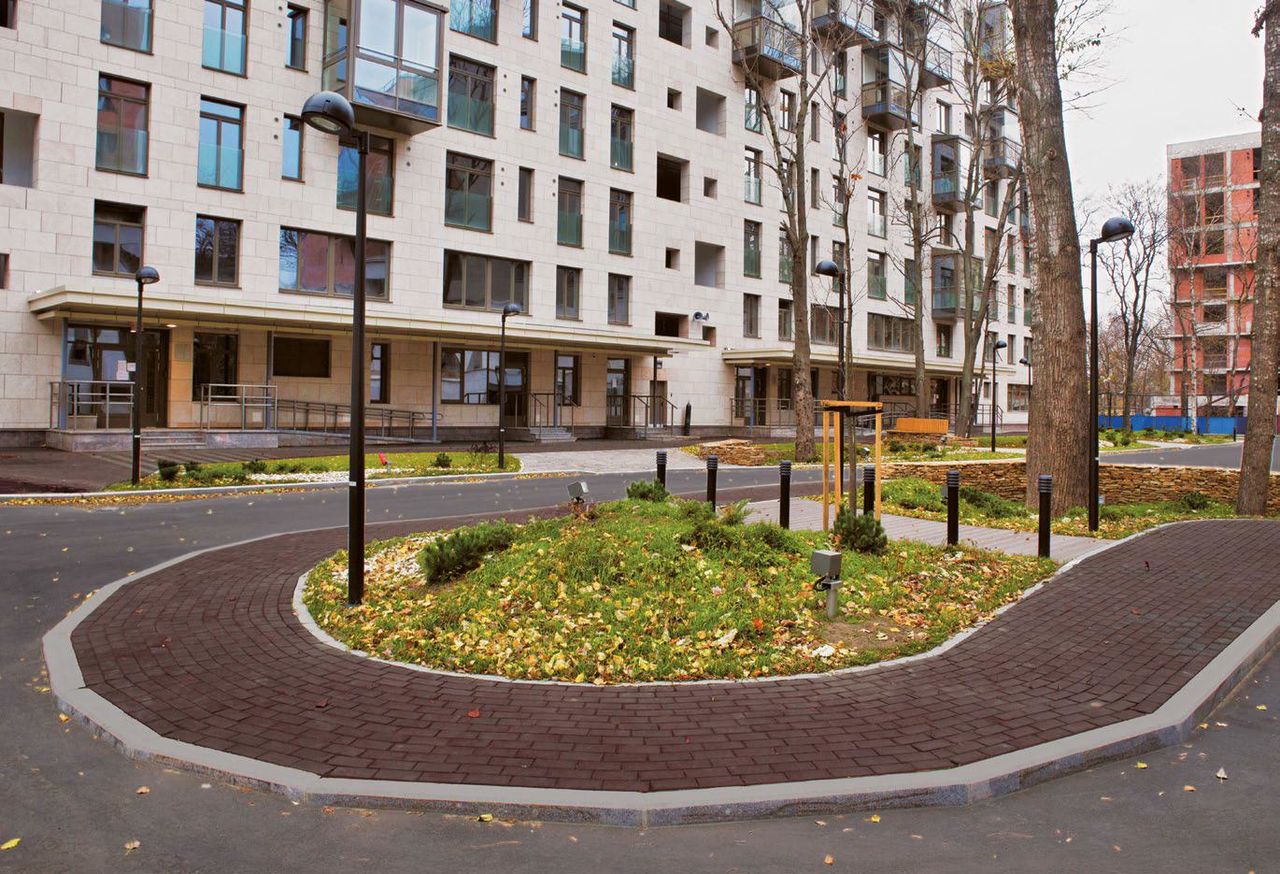 Тротуарная плитка / брусчатка Клинкерная ЛСР (RAUF Design) коричневый "Мюнхен" 200*100*50 мм