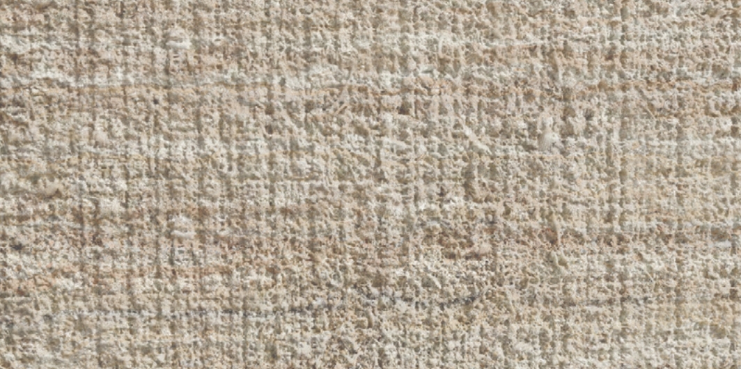 Cloud Silk Travertine Kamu Yellow (травертин жёлто-песочного оттенка с шелковистой поверхностью) — гибкий камень 1200×600 мм