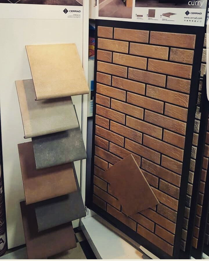 Фасадная и Интерьерная клинкерная плитка под кирпич Cerrad Elewacja Retro brick curry 245*65*8 мм