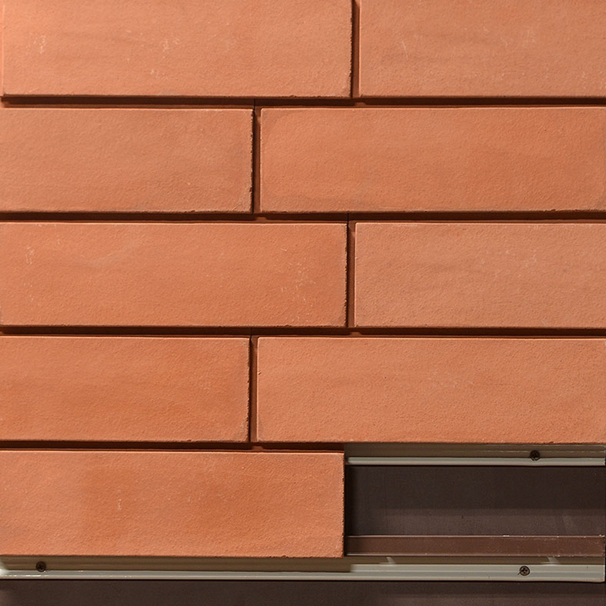 Stone R1 Плитка под кирпич для навесного вент фасада без расшивки шва  85X280X24 мм искусственный камень