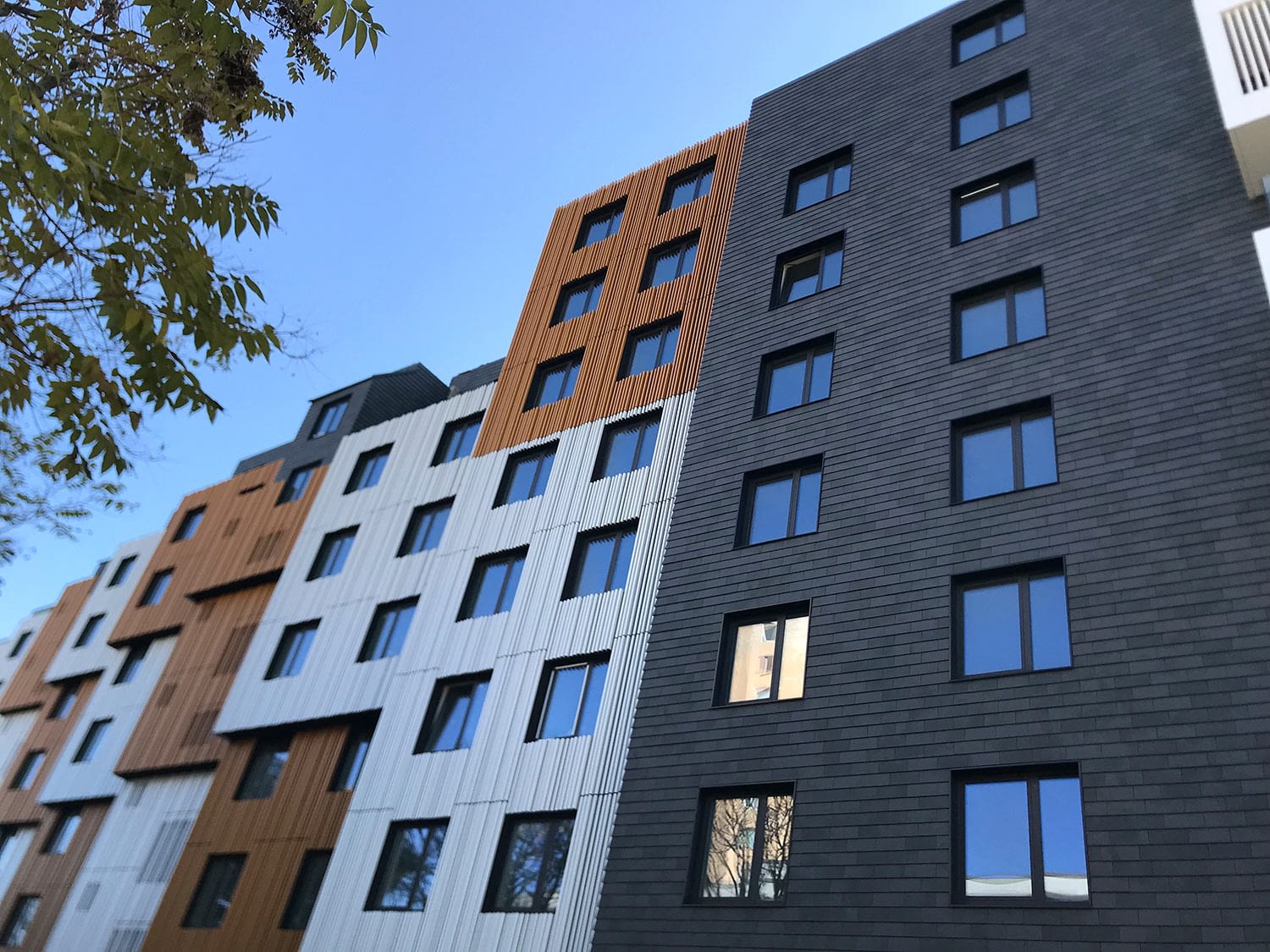 Tempio Rustikotta ANTHRACITE 200x400x14мм Дранка керамическая плитка для навесного вент Фасада и Кровли