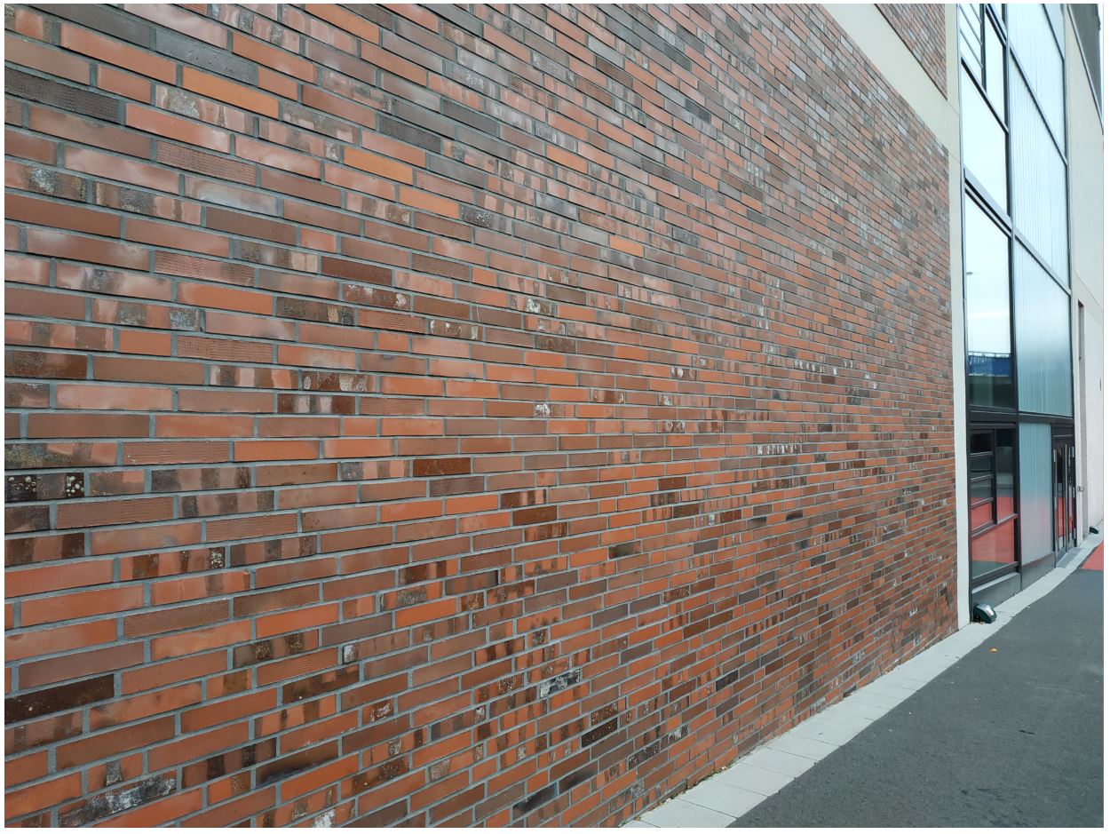 Кирпич облицовочный Клинкерный ригельный Langformat ABC 1012 Schleswig blau-bunt Kohlebrand Fußsortierung 365*115*40 мм