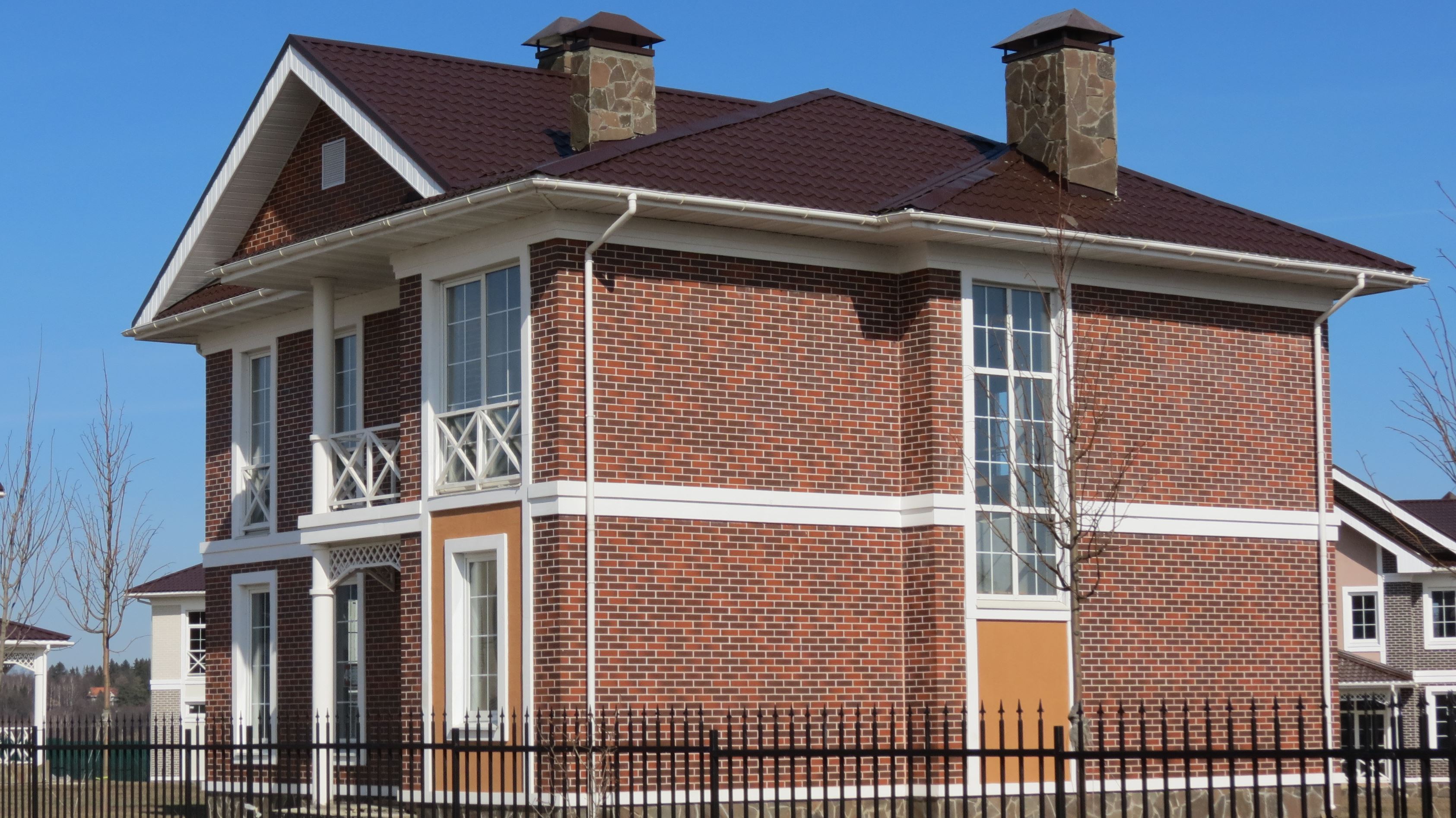 ABC Rotbunt Struktur 240*52*8мм Клинкерная фасадная плитка облицовочная под кирпич