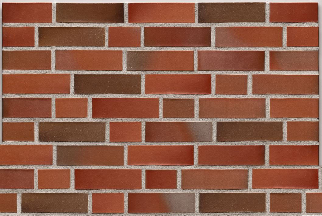 Кирпич облицовочный Клинкерный ABC 4754 Bremen rot-eisen-bunt glatt 55NF 240*71*55 мм