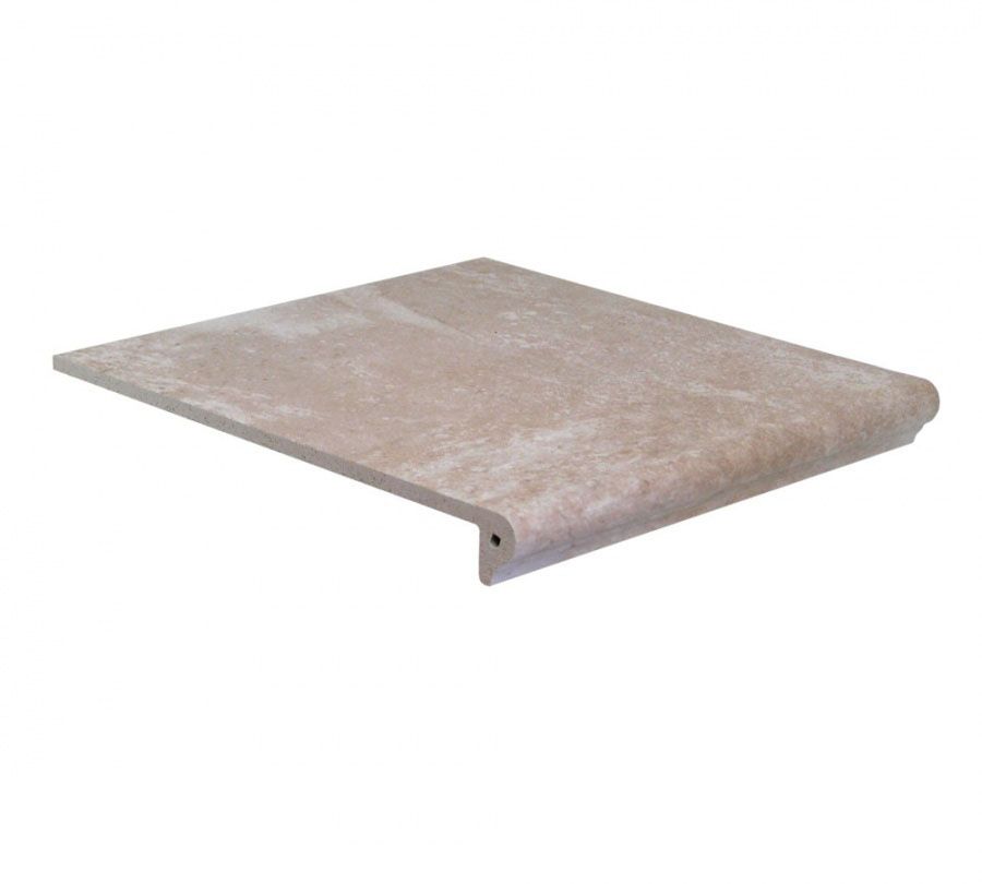 Клинкерная ступень Флорентинер противоскользящая плитка ATRIUM WK31160 Hellbeige 310*320*9,5 мм Westerwalder Klinker