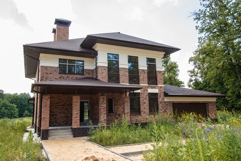 Клинкерная фасадная плитка облицовочная под кирпич Stroeher (Штроер) Zeitlos 357 backstein рельефная, 400*71*14 мм