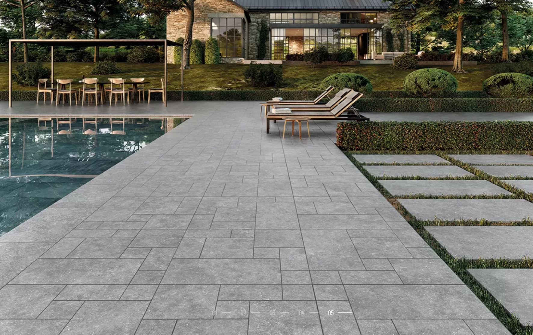 Ardenas CROMO Exagres 330*330*12 мм, клинкерная угловая ступень флорентинер с капиносом, противоскользящая