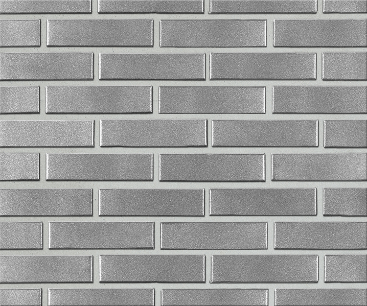 Lode CENTAUR WF штрих, 210*100*50 мм, Печной Кирпич керамический пустотелый, серебристый