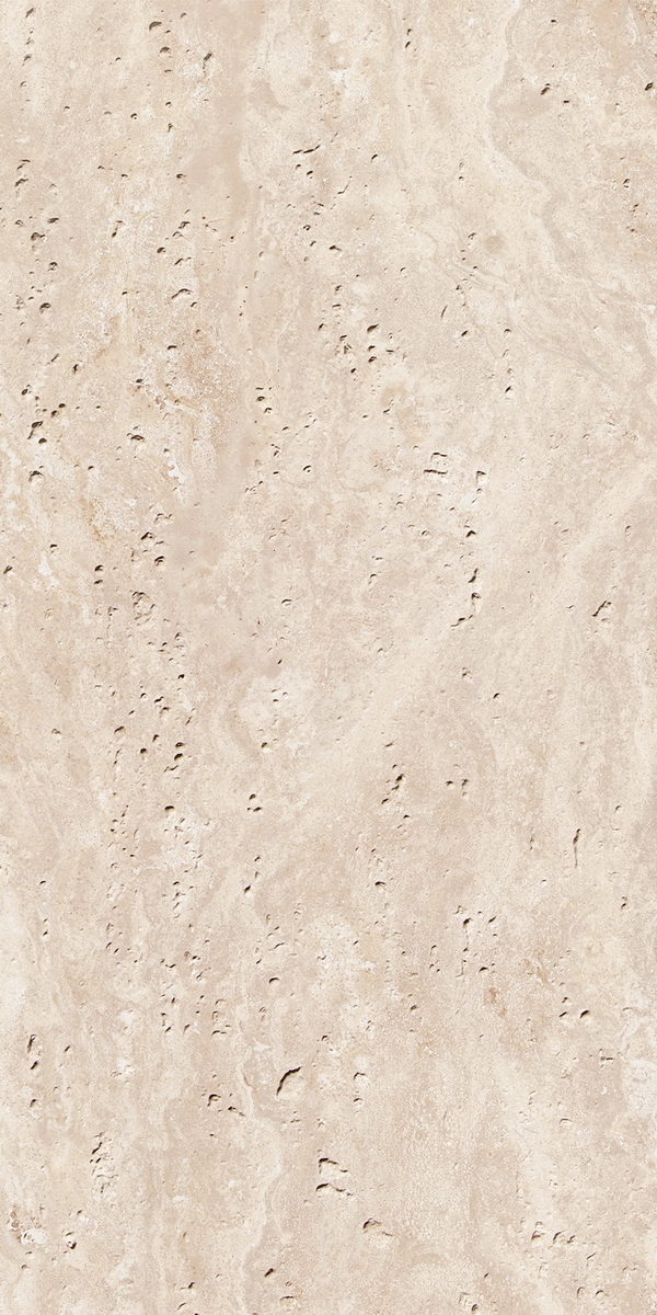 Rome Travertine Andes Gold (тёплый золотисто-бежевый травертин) — гибкий камень 3000×1200 мм