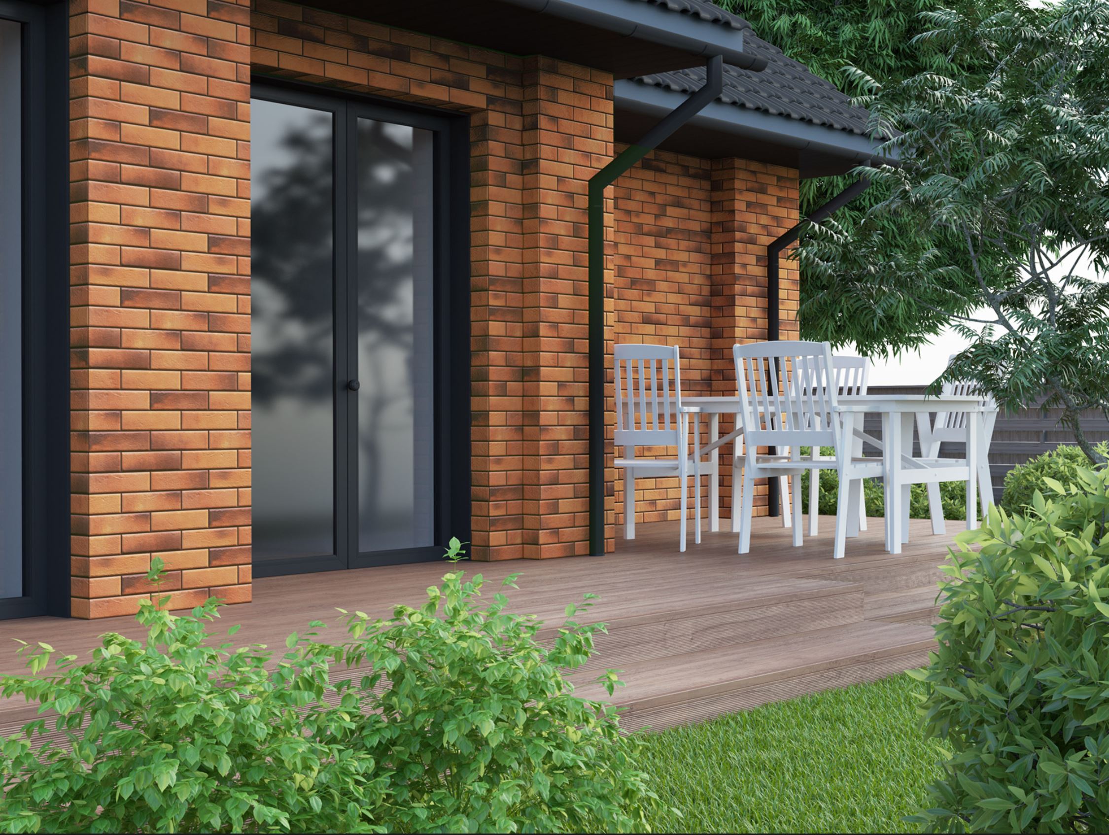 Фасадная и Интерьерная клинкерная плитка под кирпич Cerrad Elewacja Retro brick curry 245*65*8 мм