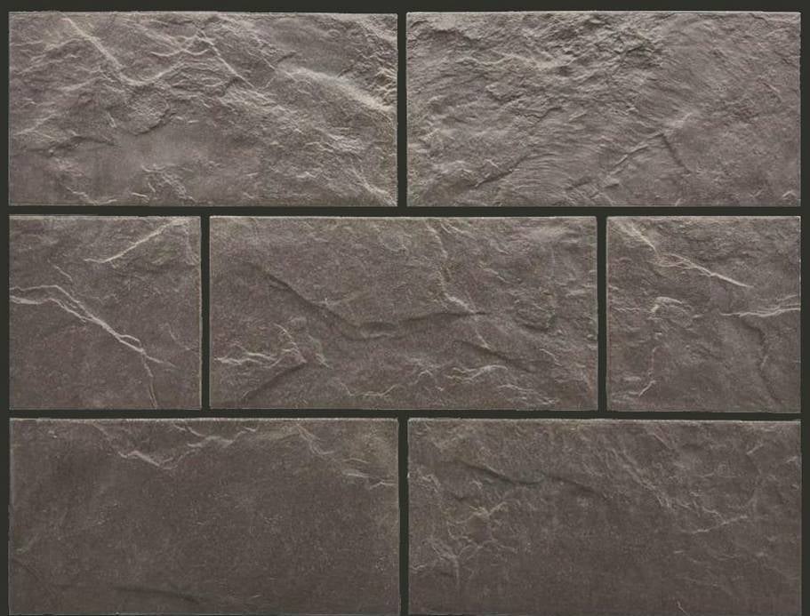 Облицовочная плитка Terra TERRABIG Dark Chocolate крупный формат под камень — архитектурная серия для фасада и интерьера