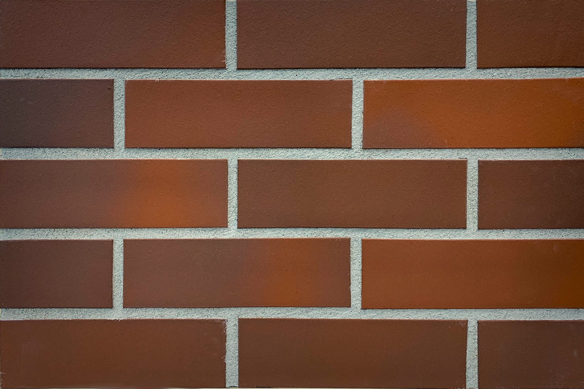 Feuerland Rotbunt glatt 240*71*7 мм, Клинкерная фасадная плитка облицовочная под кирпич, ABCklinker