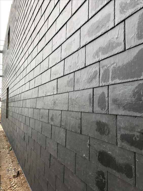 Камень отделка фасада и интерьера. Натуральный - природный камень СЛАНЕЦ плитка  400*220*5/7 мм