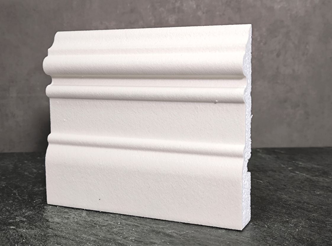 МОЛДИНГ цокольный для Фасада и Интерьера - лепнина, декор из пенополистирола ЦВ-170/1 170*30*2000 мм
