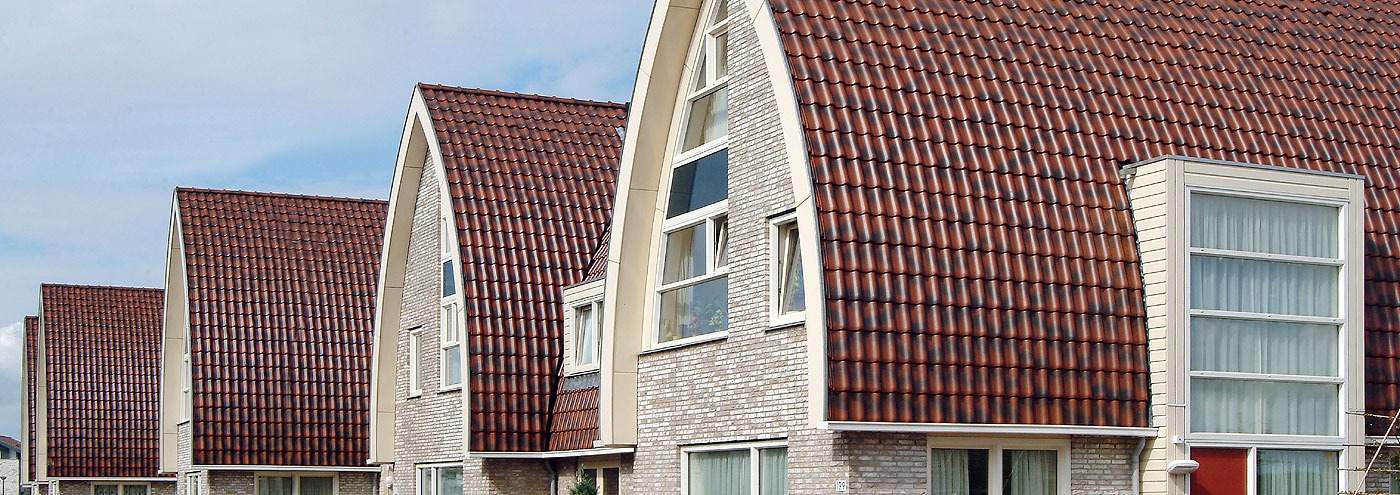 Керамическая черепица рядовая Roben Flandern медно-коричневый пестрый ангоб