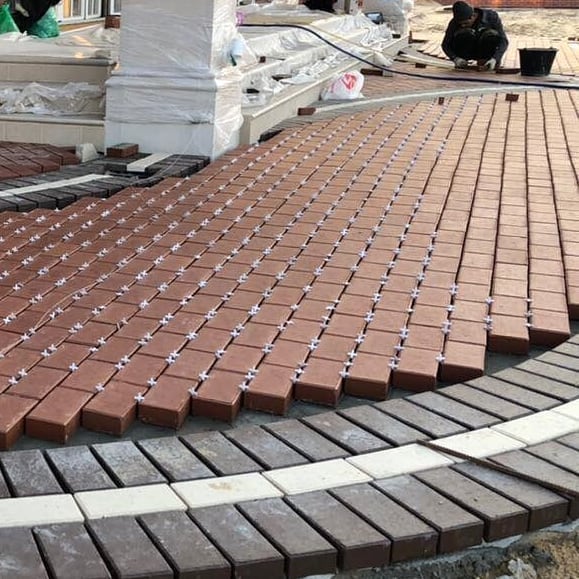 Тротуарная плитка / брусчатка Клинкерная ЛСР Бонн 200*100*50 мм