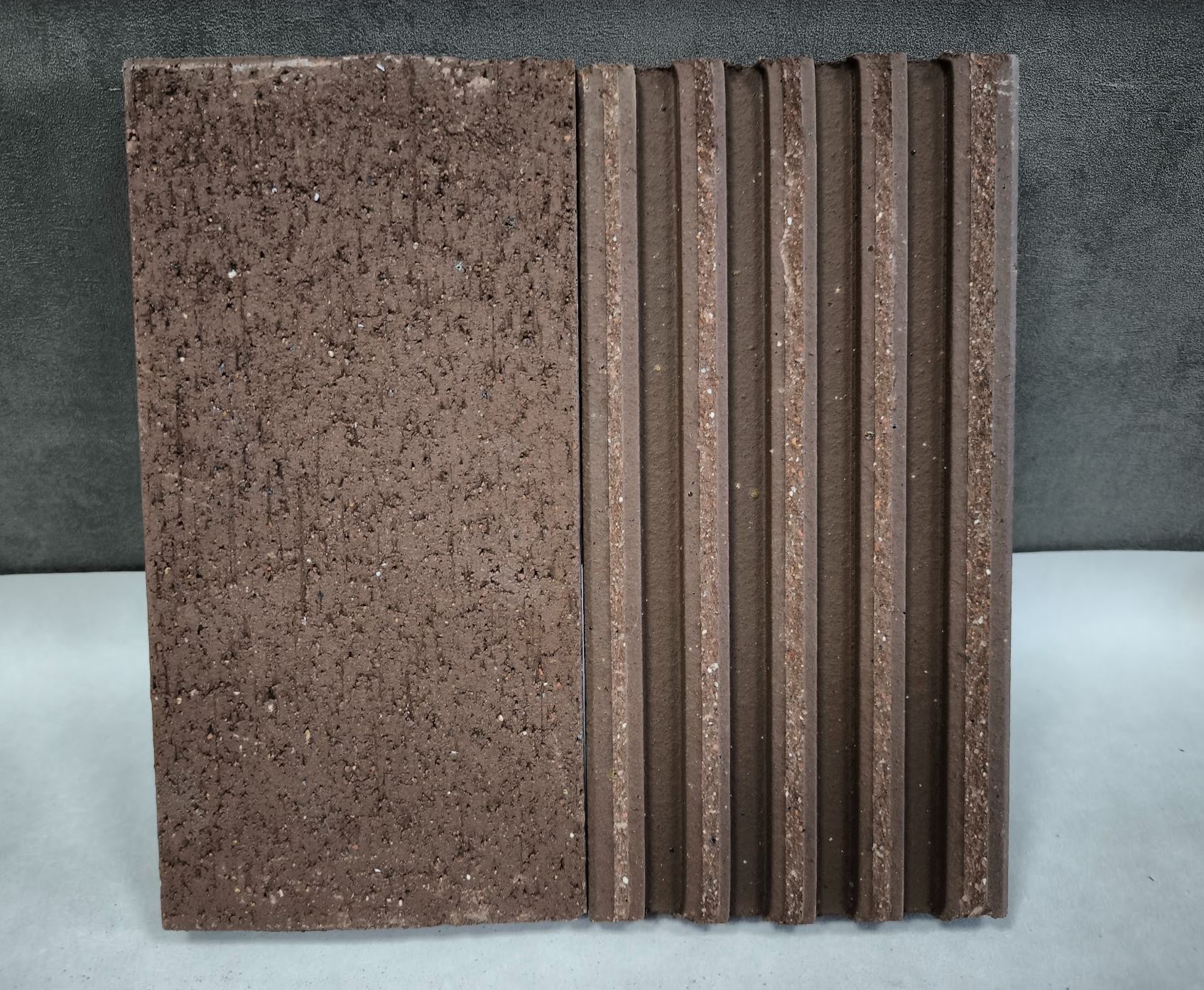 Тротуарная плитка клинкерная коричневая, Braun Ceramix, 200*100*16 мм