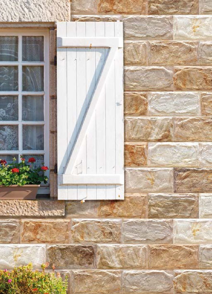 Фасадная и цокольная плитка под камень  Anes 414 beige, 300*150*8,7 мм