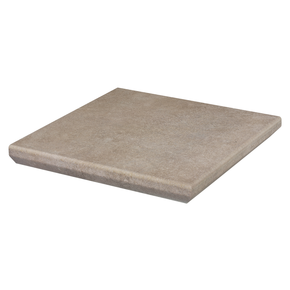 Viano Beige ступень угловая флорентинер противоскользящая с капиносом 330x330x11 мм