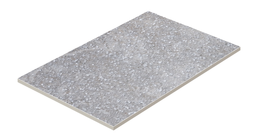 Клинкерная Плитка напольная противоскользящая Stroeher KERAPLATTE ROCCIA 840 grigio 444*294*10 мм