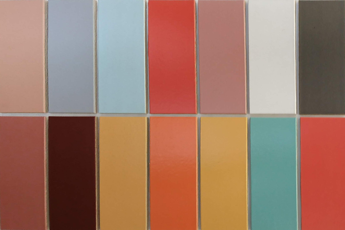 PRO-19-15 Глазурованная клинкерная фасадная плитка под кирпич ral 3033 240x71x10 мм