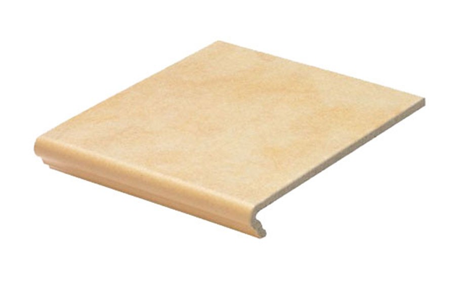 Клинкерная ступень флорентинер противоскользящая плитка Euramic Cavar E541 facello 340*294*10 мм