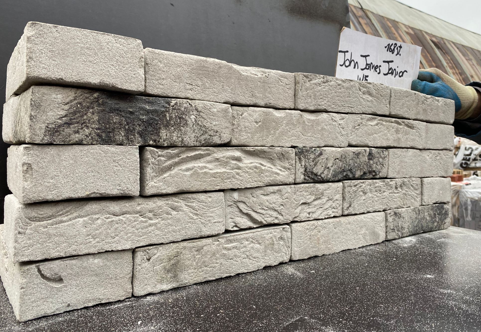 JOHN JAMES JUNIOR (LADOGA) DF 214х103х65 мм, Кирпич ручной формовки Engels baksteen