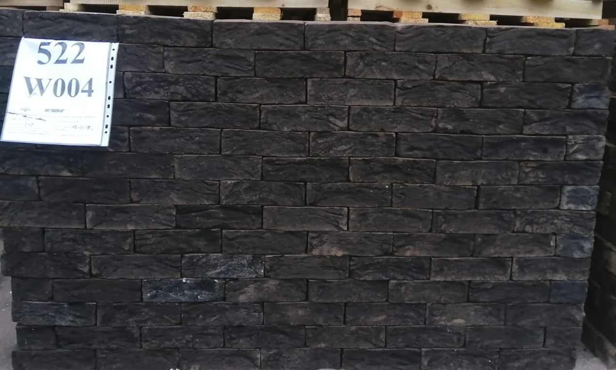 Донские Зори Абрамцево w004 215*102*65 мм, Кирпич ручной формовки полнотелый, облицовочный