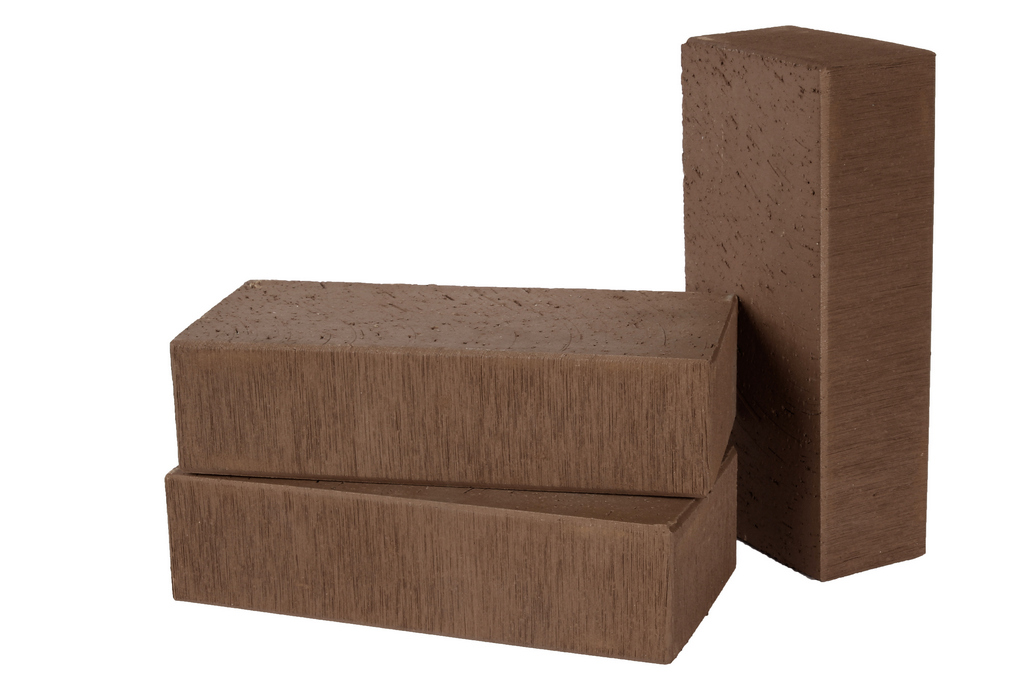 12.203100L Lode Asais Brunis шероховатый, 250*120*65 м, Печной Полнотелый Кирпич керамический коричневый