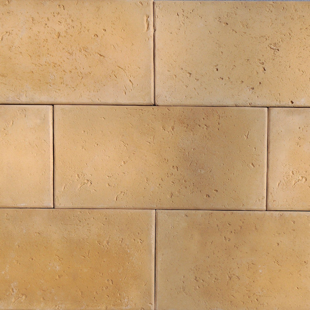 Травертин-4 Искусственный камень плитка для навесного вент фасада без расшивки шва  200X400X24 мм